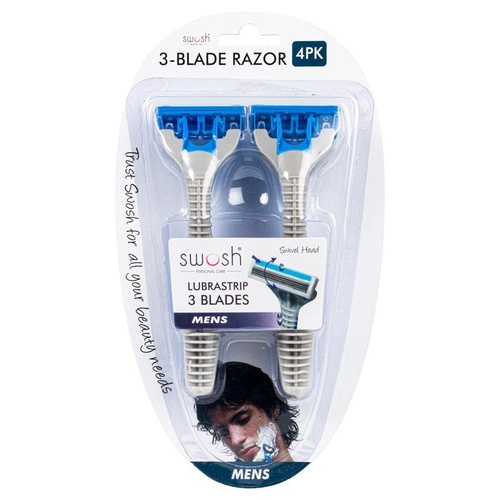 Razor Mens 3 Blade 4pk