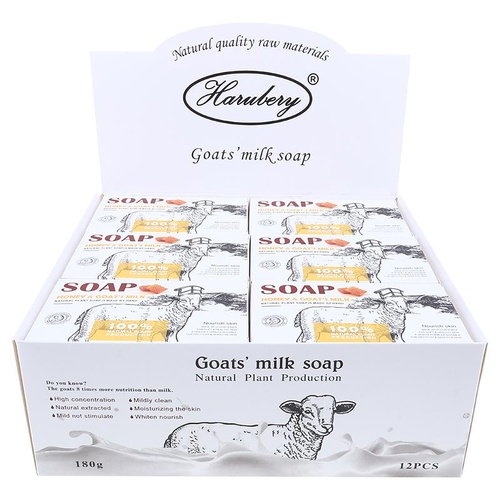 Soap Honey & Goat's Milk 180g x 12pcs