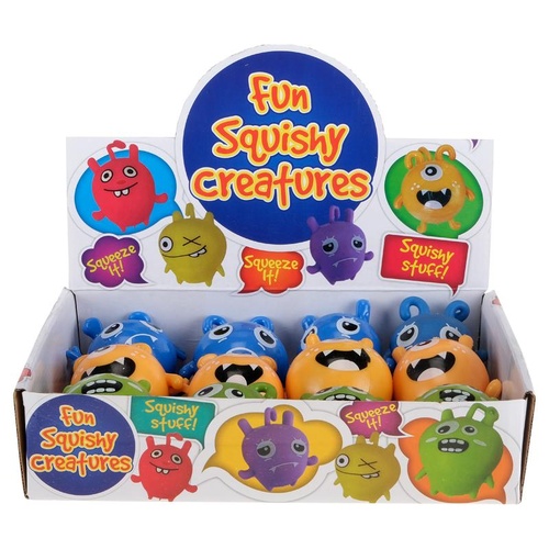 Squeeze Me Alien - Green, Blue, Orange