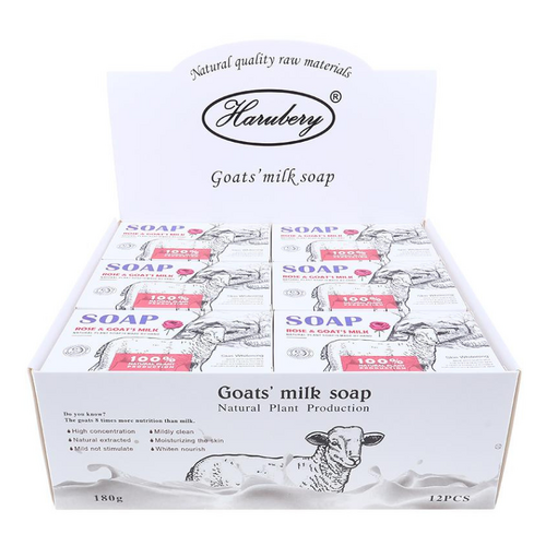 Soap Rose & Goat's Milk 180g x pcs