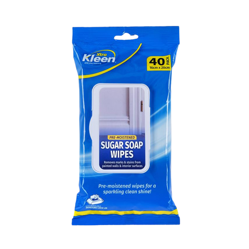 Sugar Soap Wipes 16cm x 20cm - 40