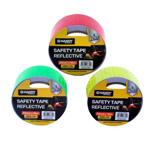 Safety Tape Reflective 50mm x 10mm