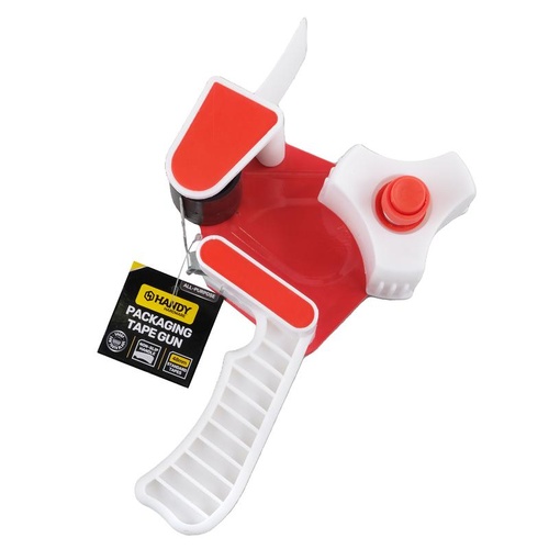 Tape Dispenser Red & White (Fits Packaging Tape up 48mm Wide)