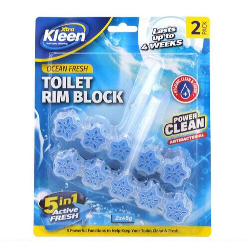Toilet Rim Clip On Freshener 2pk - Ocean Fresh 