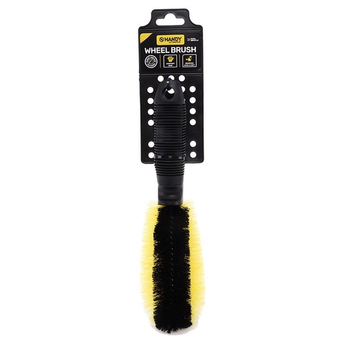 Wheel Brush Black & Yellow 260mm x 80mm