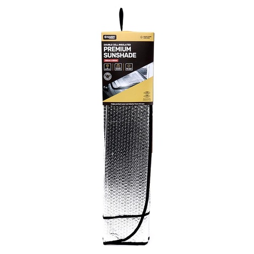 Window Sun Shade Premium Includes 2 Suctions 130cm x 60cm