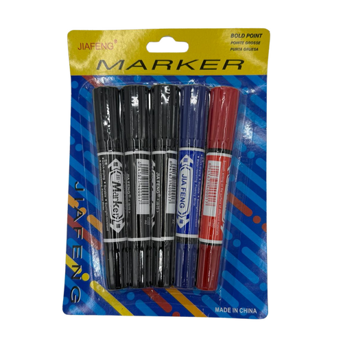 Permanent Markers 5PK