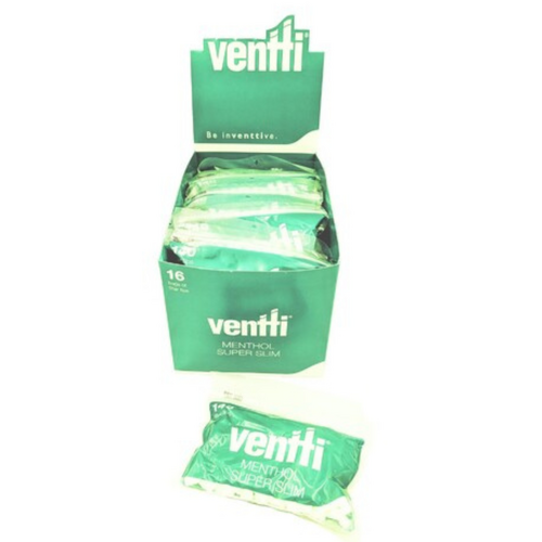 Ventti Filters Super Slim Menthol Green 6mm 12 Packets