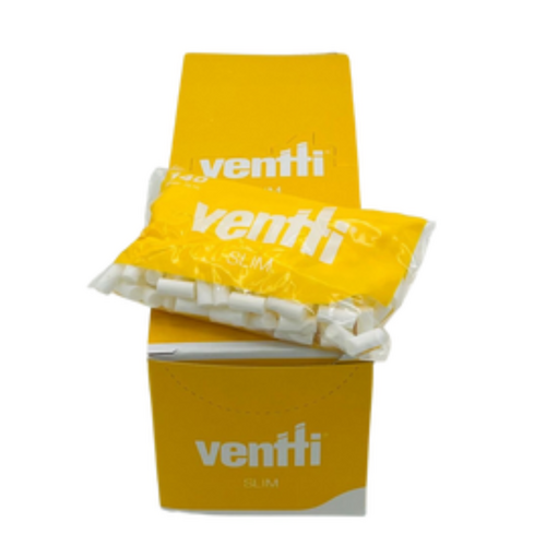 Ventti Filters Slim Yellow 7mm 12 Packets